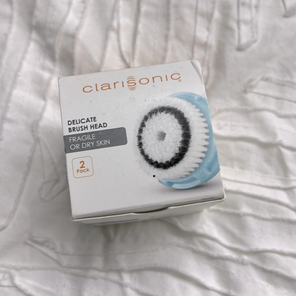 Clarisonic Delicate Brush Head - White and Blue
